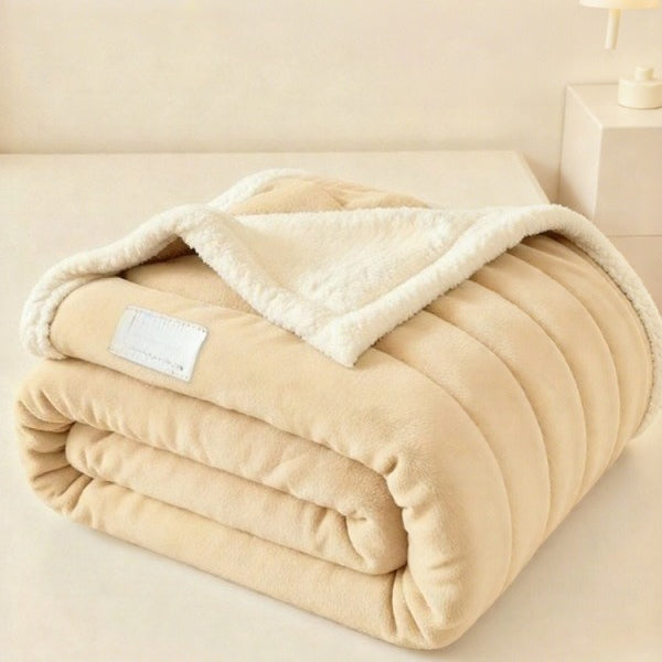 YANYANGTIAN Thick Lamb Wool Blanket