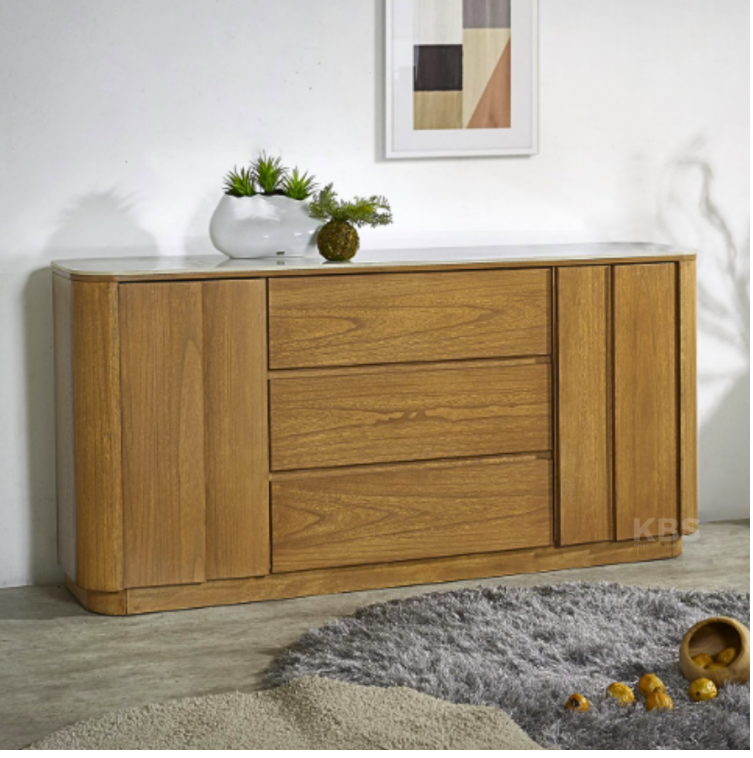 KBS Portman 6FT Stone Sideboard
