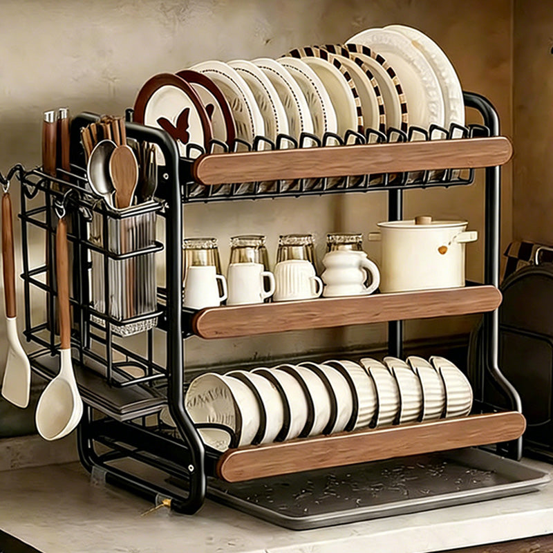 Multifunction Stainless Steel Dish Storage Rack