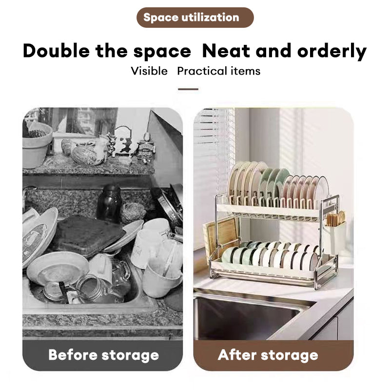 Stainless Steel Kitchen Dish Rack