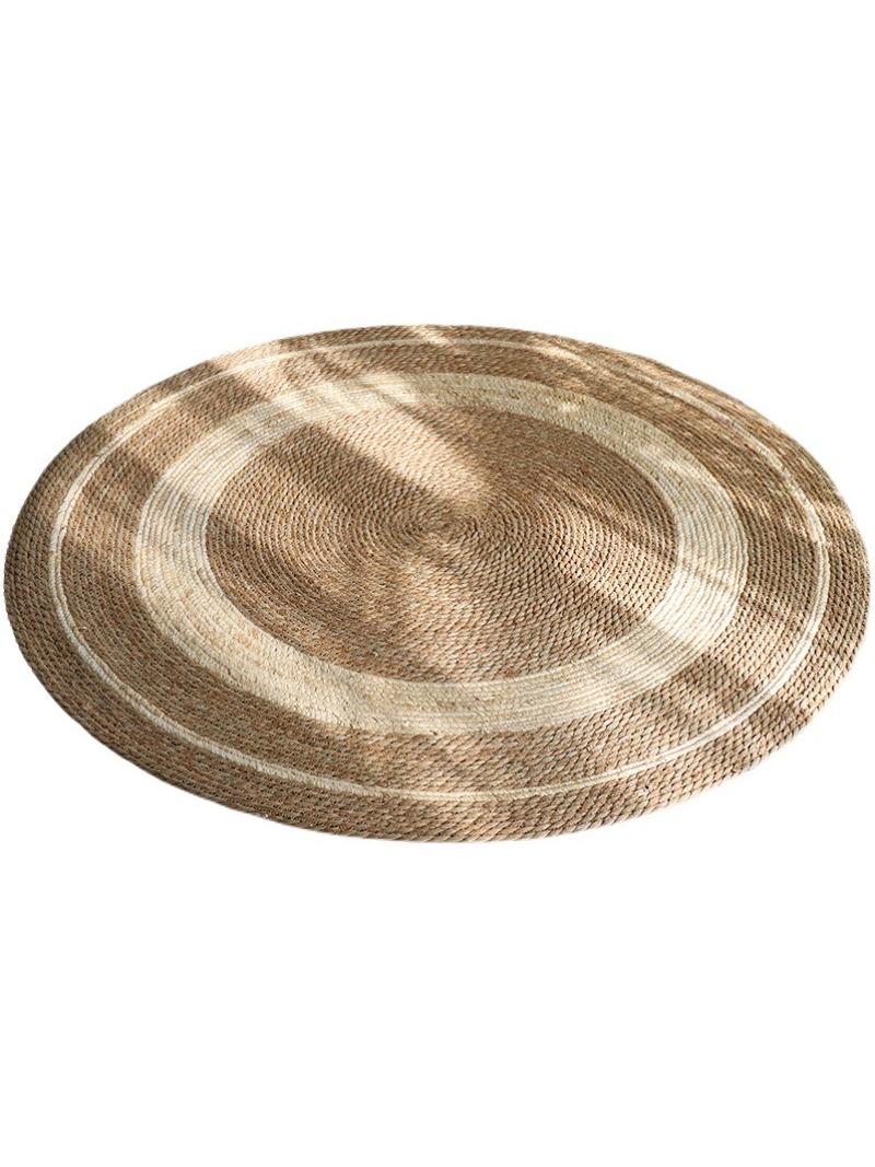 FENGHONGTAO Rattan Straw Rug