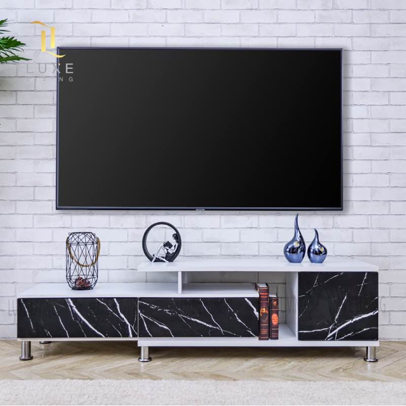 Korra Marble Strap 6ft TV Rack