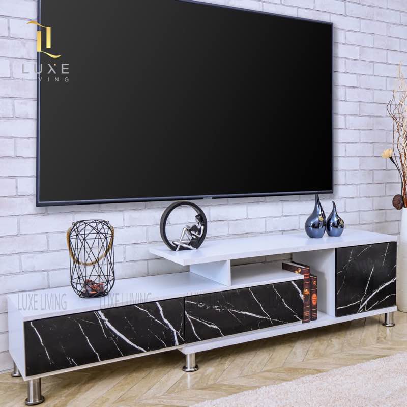 Korra Marble Strap 6ft TV Rack