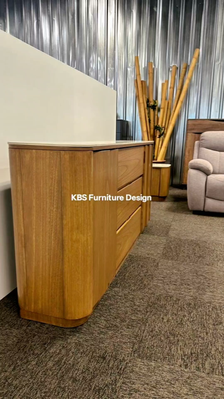 KBS Portman 6FT Stone Sideboard