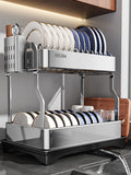 HANYUXUAN 304 Stainless Steel Dish Rack