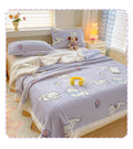 YANXI Thick Milk Wool Sheepskin Blanket