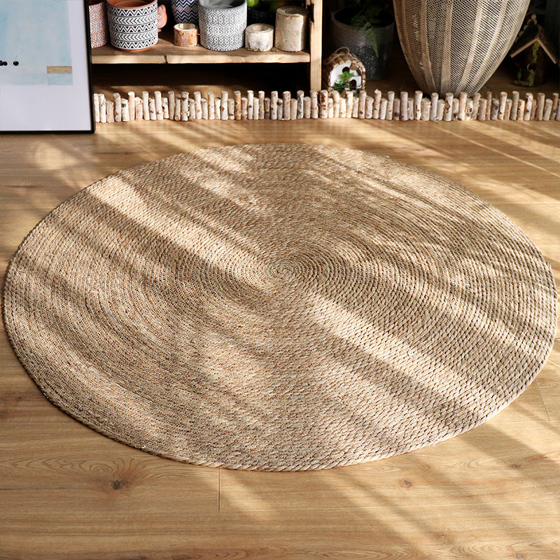 FENGHONGTAO Rattan Straw Rug