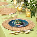 Handwoven Rattan Dining Placemats