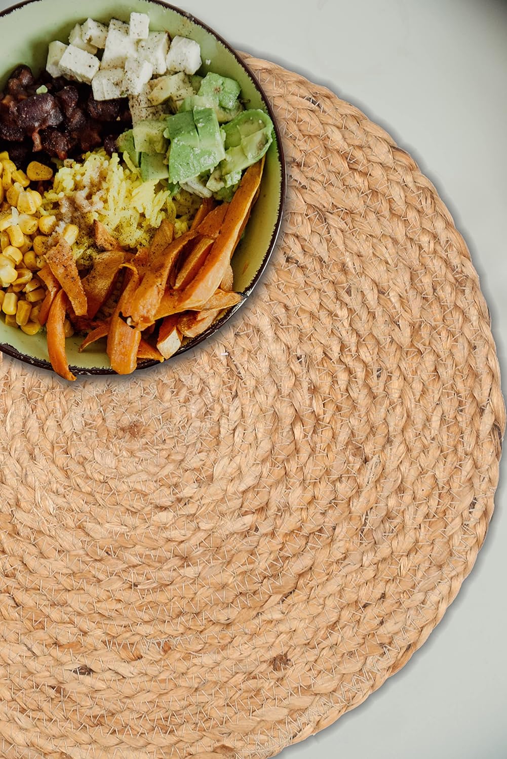 Handwoven Rattan Dining Placemats