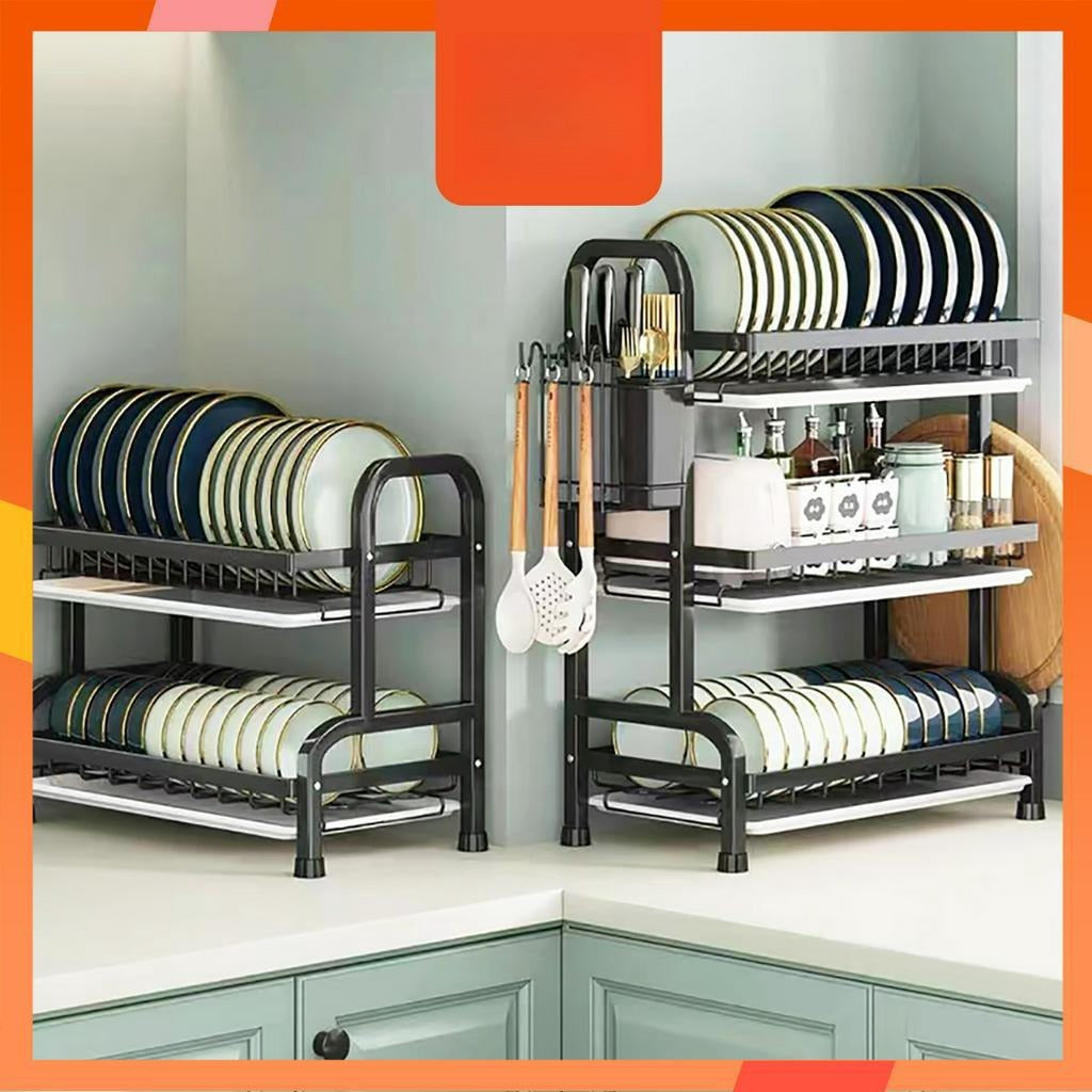 SIV Multi-Tier Stainless Steel Dish Rack