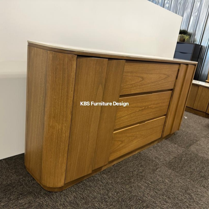KBS Portman 6FT Stone Sideboard